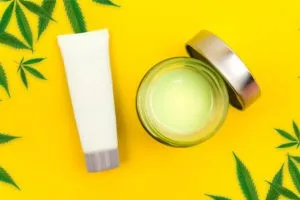 bigstock cbd cannabis balm and lotion w 315240820