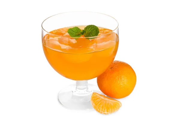 tangerine and mint in glass private label skin care