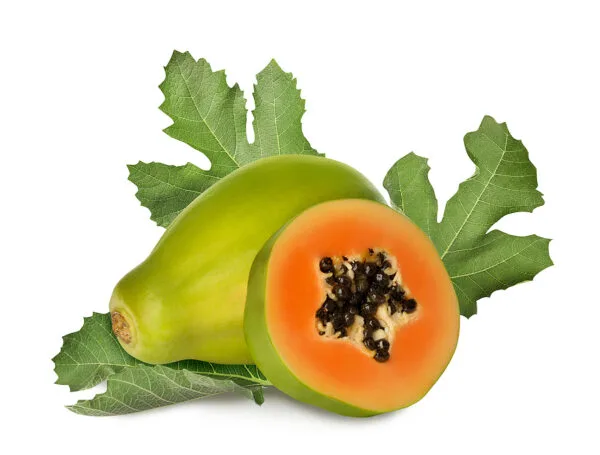 fresh ripe papaya private label skin care