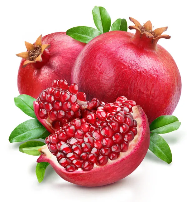 pomegranates with leaves private label skin care